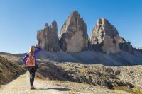 Wandern im Naturpark Dolomiten in Südtirol