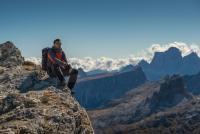 Wandern im Naturpark Dolomiten in Südtirol