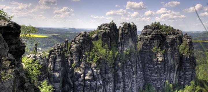 Wandern in der Sächsischen Schweiz - Affensteine