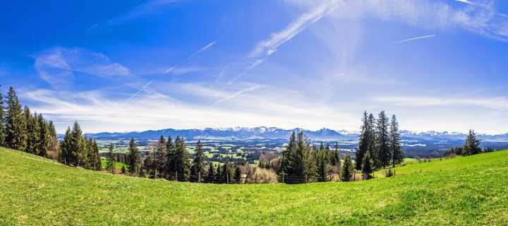 Münchner Jakobsweg: Individuell wandern von Bad Bayersoien nach Lindau am Bodensee ohne Gepäck
